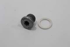 Audi A8 D4 Oil Sump Drain Plug with Sealing Washer New Genuine N91167901 (Item #413081) 