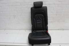 Audi Q5 8R Rear OS Right Seat Back Bench Black Milano Leather  8R0885806G (Item #416889) 