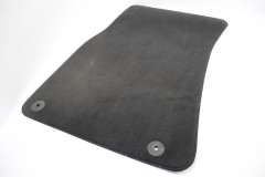 Audi Q5 8R RHD Front NS Left Passenger Black Carpet Floor Mat 8R2863691 (Item #443188)