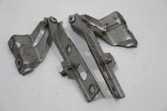 Audi Q5 8R Bonnet Hinges Pair Ice Silver Metallic LX7W 8R0823301A (Item #413646) 