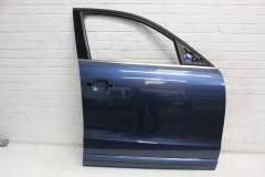 Audi Q5 8R Front OS Right Door Skin Stratos Blue LZ5B 8R0831052E (Item #416885) 