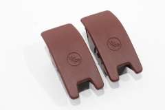 Audi E-Tron Pair Isofix Slot Trim Covers Arras Red New Genuine  4KE887187KU6 (Item #417384) 