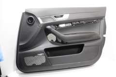 Audi A6 C6 FL Front OS Right Black Leather Door Card for Bose  4F0867104AC (Item #418053) 