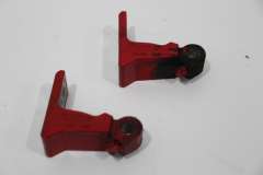 Audi A4 B8 NS Left Door Hinges Upper Lower on Body 8K0831401E (Item #422783)