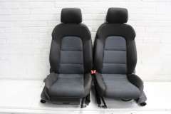 Audi A3 8P FL 5Dr Front Heated Cloth Sport Seats Rear Seats Blue Bla 8P0885806CE (Item #458684) 