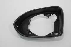 VW Passat B8 NS Left Door Wing Mirror Glass Frame Trim Black 3G0857601 (Item #431518) 