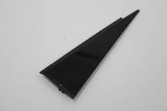VW Touareg 7L Rear OS Right Door Window Frame Triangle Trim Black 7L0853268AL (Item #426926) 