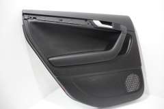Audi A3 8P FL 5 Door NS Left Rear Black Leather Door Card 8P4867303C (Item #429775)