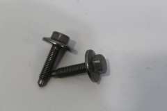 Audi Oval Hexagon Socket Head Bolts Pair M6x25 New N10616501 (Item #432603) 