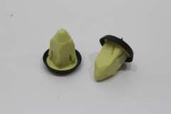 Audi A3 8V Rear Bumper Bracket Mounting Nut Expanding Plug Pair New N10596201 (Item #433159) 