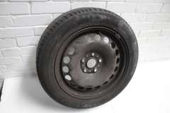 VW Passat B7 16" Steel Wheel Rim and Tyre Rally Black Spare 3C0601027AP (Item #443024) 