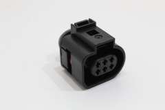 Audi A4 B8 Black 6 Pin Plug Connector New Genuine 1J0973713 (Item #433490)
