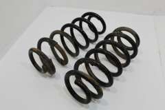 Audi A6 C6 Pair Front Springs 1 Grey 3 Pink Marks 4F0411105BG (Item #434294) 