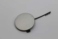 Audi A4 B8 Front Towing Eye Cover Trim Ice Silver LX7W 8K0807241 (Item #436836) 