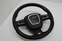 Audi A4 B8 S-Line Multi Function Tiptronic Steering Wheel Black 8K0419091BC (Item #436971) 