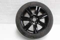 Audi A4 B8 17" Seven Spoke Alloy Wheel 5x112 Black 8K0601025B (Item #437995)
