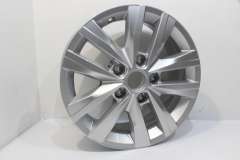VW Transporter T6 16" 10 Spoke Alloy Wheel Diamond Silver New 7E0601025N (Item #439868) 