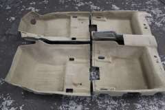 Audi A8 D3 LWB Front and Rear Carpet Torrone Beige Cream 4E4863021 (Item #441152) 
