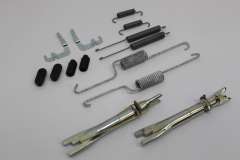 VW Amaroc Rear Drum Brake Shoes Repair Kit Springs New Genuine 2H0698545B (Item #442100) 