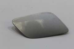 Audi Q7 4L S-Line OS Right Headlight Washer Jet Cover Ice Silver LX7 4L0955276B (Item #442574)
