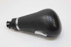 Audi A4 B8 A5 S-Line Black Perforated Leather Automatic Gear Knob 8K2713139E (Item #442754)