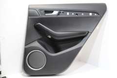 Audi Q5 8R Rear OS Right Black Door Card for B+O Bang + Olufsen 8R0867304B (Item #442936) 