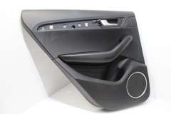 Audi Q5 8R Rear NS Left Black Door Card for B+O Bang + Olufsen 8R0867303B (Item #442937) 