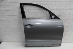 Audi Q5 8R Front OS Right Door Skin Quartz Grey LY7G 8R0831052E (Item #442941) 