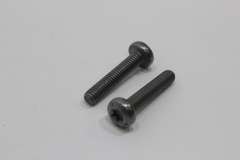 Audi Oval Hexagon Socket Head Bolts Pair M6x30 New N10156207 (Item #443141)