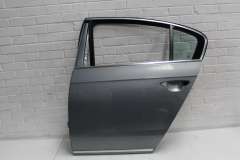 VW Passat B7 Saloon NS Left Rear Door Iron Grey LC7Z 3AE833055 (Item #444737) 