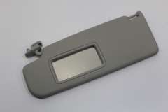 VW UP! NS Left Passenger Sun Visor with Vanity Mirror Pearl Grey 6RF857551C (Item #445735) 