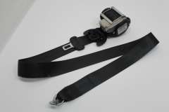 VW UP! 4 Door Front OS Right Seat Safety Belt Black 1S4857706E (Item #462279) 