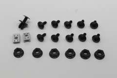 VW Polo Mk5 Rear Bumper Fixing Repair Kit New Genuine 6R0898623C (Item #446229) 