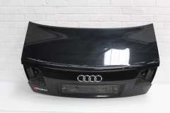 Audi A8 D3 FL Sport Boot Lid Trunk With Spoiler Phantom Black 4E0827023C (Item #446565) 