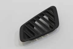 Audi A8 D3 OS Right Dashboard Air Defrost Vent Black 4E0819794B (Item #447224) 