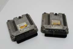 Audi S8 V10 5.2 BSM Pair of Engine Controller ECUs 4E0907552G 4E0910552X (Item #447328) 