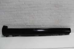 Audi A8 D3 SWB NS Left Lower Sill Cover Phantom Black LZ9Y	 4E0853859D (Item #447409) 