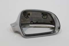Audi S5 8T NS Left Chrome Aluminium Mirror Housing Cover Genuine 8T0857527A (Item #448951) 