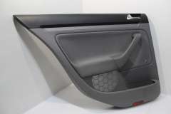 VW Golf Mk5 4 Door Rear NS Left Door Card Black Grey 1K6867211EM (Item #449568) 
