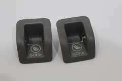 VW Jetta Mk5 Pair Grey Isofix Slot Guide Trim Covers 1K0887233E (Item #450051) 