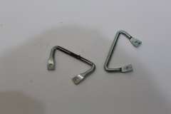 VW Golf MK5 5 Door Pair Front Seat Belt Guide Brackets 1K4857817 (Item #450245) 
