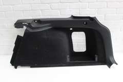 VW Passat B6 Estate OS Right Boot Side Carpet Trim Panel Black 3C9867428BQ (Item #452785) 
