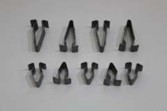 VW Passat B6 Tailgate Window Upper Trim Fixing Clips x9 1J6867276 (Item #452787) 