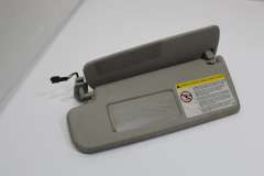 VW Passat B6 NS Left Twin Sun Visor with Vanity Mirror Pearl Grey 1K0857551AC (Item #452886)