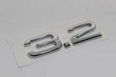Audi A4 B8 3.2 Boot Badge Logo Inscription Emblem New Genuine 8P0853743D (Item #471476) 