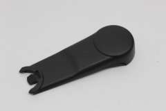 Audi A2 8Z Rear Window Winder Handle Trim Cover Onyx Black New 443837575A1EJ (Item #453205) 