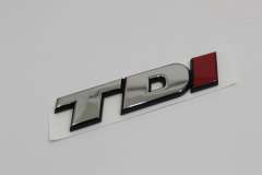 VW Transporter T4 Rear Boot TDi Badge Logo Red New Genuine  7D0853675CEQW (Item #454164) 