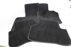 VW Passat B6 RHD Black Set of Four Carpet Floor Mats Front and Rear 3C2864436 (Item #454198) 