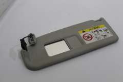 VW Polo MK5 6R NS Left Passenger Sun Visor Pearl Grey 6R0857551N (Item #454986) 