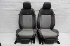 VW Polo MK5 6R 3Dr Beats Front + Rear Leather Alcantara Seats  6C0881805EP (Item #455070) 